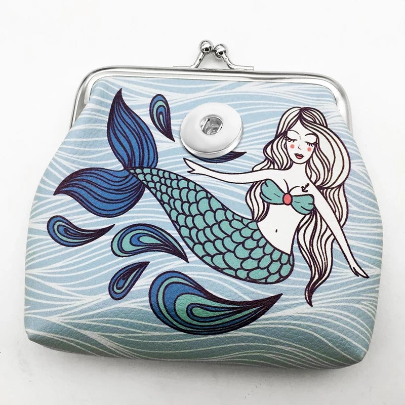 Mermaid Snap Coin Purse 18mm
