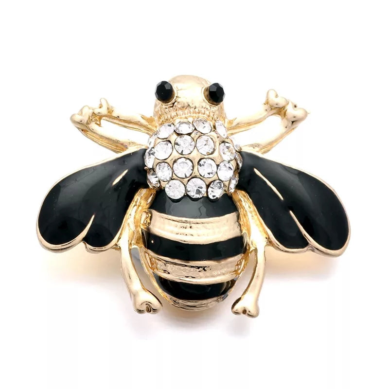 Honey Bee Ginger Snap Compatible Snap Charm 18mm