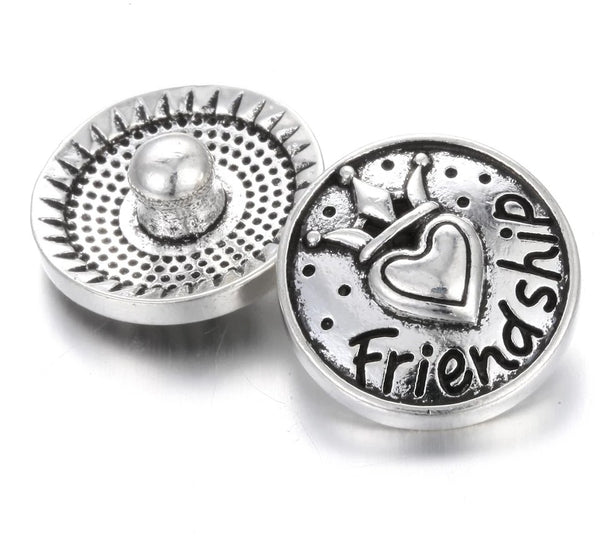 Friend Ginger Snap Button Compatible Charm 18mm