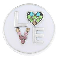 Love Ginger Snap Compatible Charm 18mm