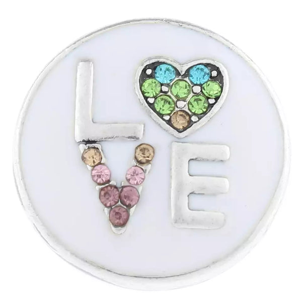 Love Ginger Snap Compatible Charm 18mm