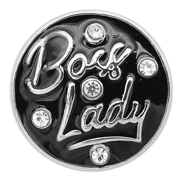 Boss Lady Snap Charm 18mm