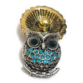 Blue Owl Snap Charm 18mm