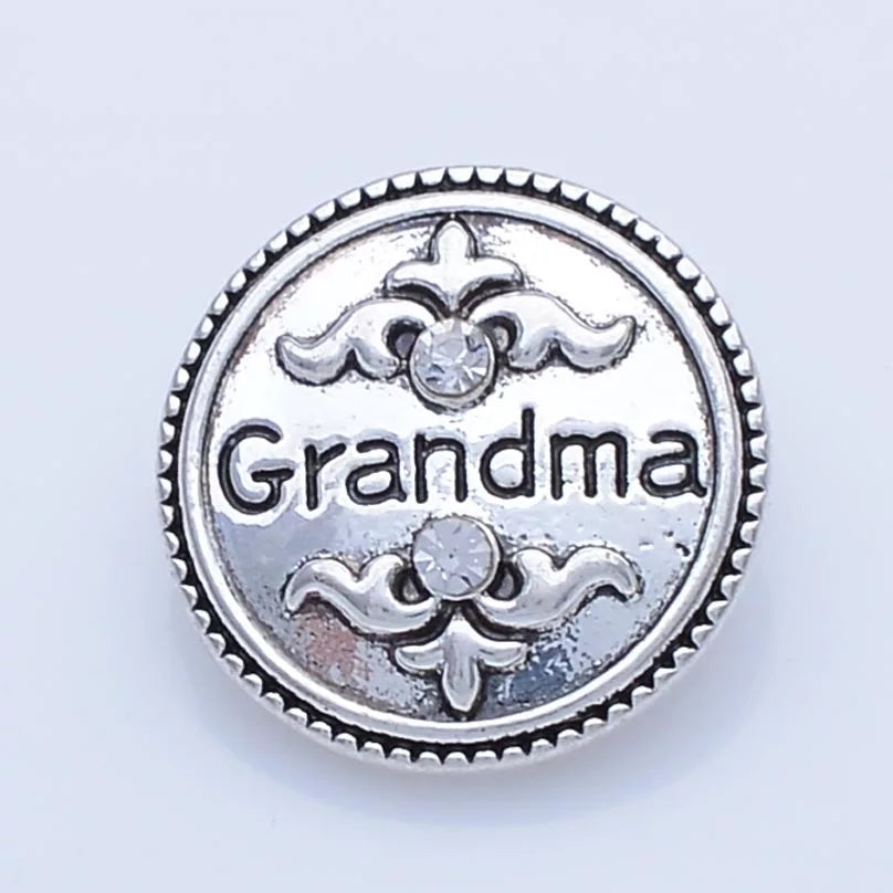 Grandma Snap Charm 18mm