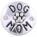Dog Mom Snap Charm 18mm