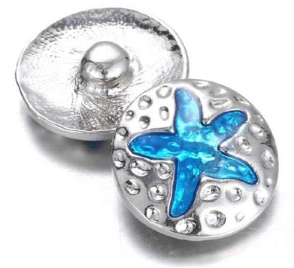 Starfish Ginger Snap Compatible Charm 18mm