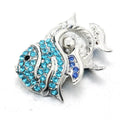 Fish Snap Compatible Charm 18mm