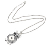 Owl Snap Necklace 18mm
