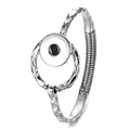 Trendy Snap Silver Bracelet 18mm
