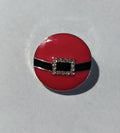Santa Christmas Snap Charm 18mm
