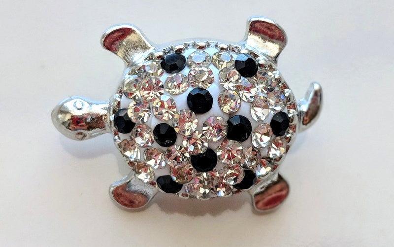 Spotted Turtle Snap Charm 18mm