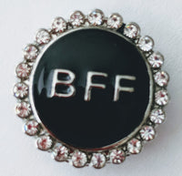 BFF Ginger Snap Button Compatible charm 18mm