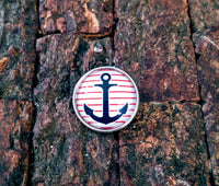 Anchor Ginger Snap Button Compatible Charm 18mm