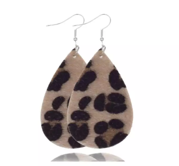 Cheetah Print Earrings