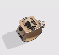 Cheetah Print Fur Bracelet