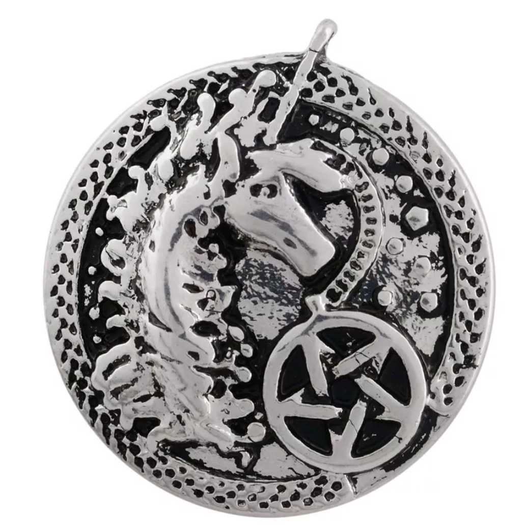 Unicorn Snap Charm 18mm