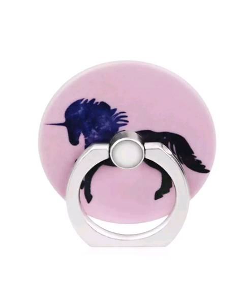 Unicorn pink phone pop holder finger ring