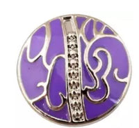 Royal Purple Snap Charm 18mm